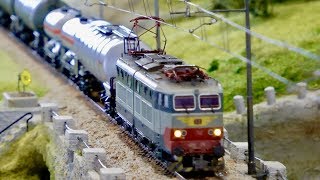 Modellismo Ferroviario \ Italian Railway Modeling  Model Expo Italy Verona 2019 [upl. by Leffen]