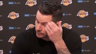 JJ Redick PISSED after first loss as Lakers head coach [upl. by Adelric662]