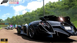 1300HP RAESR TACHYON SPEED  BATMOBILE   Forza Horizon 5   4K 60FPS [upl. by Eltsyrk713]