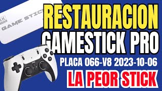 GAMESTICK PRO M15 RESTAURACION PLACA 066V8 20231006 [upl. by Bianchi621]