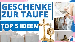 5 Geschenke für die Taufe [upl. by Pennie]