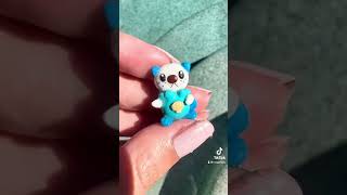 Oshawott Pokemon Polymer Clay Cute [upl. by Eimile63]