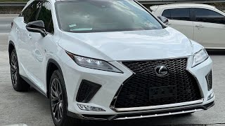 2020 LEXUS RX300 FSPORT RED LEATHER SEAT PANAROMIC SUNROOF fyp lexus rx300 [upl. by Eilujna]