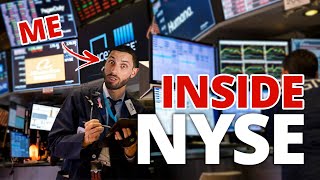 An Inside Look At The New York Stock Exchange [upl. by Dnalerb778]