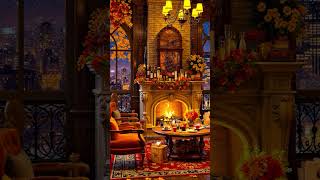 Smooth Night Jazz in Cozy Coffee Shop jazz shorts relaxingjazz [upl. by Azilem730]