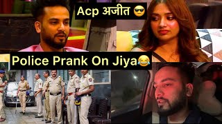 Police Prank On Jiya Gone Wrong😂 [upl. by Sila]