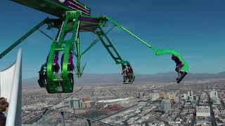 quotInsanityquot thrill ride  Las Vegas  Stratosphere [upl. by Tressa]