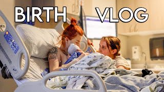 BIRTH VLOG  Labor amp Delivery Of Our First Baby Home Birth to Hospital [upl. by Etteve645]