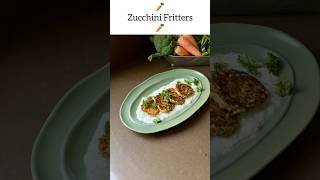 Greek Zucchini Fritters recipe lockdown healthy highprotein [upl. by Colet]