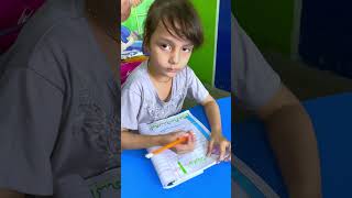 Handwriting Activities  Paras Premier School forkids handwriting activity school shorts [upl. by Littman]