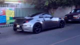 350z straight pipe Hks [upl. by Ahseuqal873]