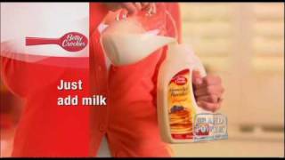 Brand Power Betty Crocker Homestyle Pancakes 2010 Ad [upl. by Roselani]