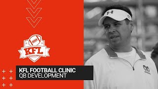 KFL Clinic  QB Development [upl. by Pentha]