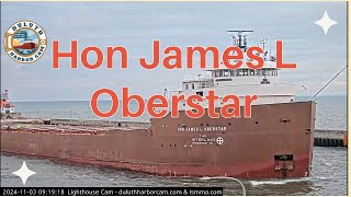 Hon James L Oberstar arrived in Duluth 11032024 [upl. by Oiracam]