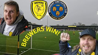 The Brewers get their first league win of the season  Burton Albion v Shrewsbury Town Matchday Vlog [upl. by Aniar691]