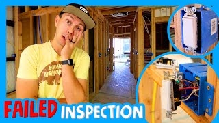 FAILED OUR ELECTRICAL INSPECTION 😡 5 Things you didnt know you had to do for your electrical permit [upl. by Haymo]