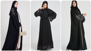 Latest Black Abaya Collection  New Burka collection  Dubai abaya Collection  Abaya Fashion [upl. by Leirza]