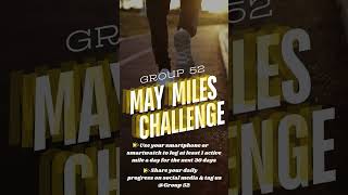 Join the May Miles Challenge Log at least 1 active mile a day for the next 30 days 🏃‍♀️🏃🏃‍♂️💨 [upl. by Aihsercal]