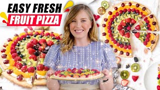 How to Make Fruit Pizza [upl. by Anahcar]