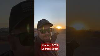 La Posa South Morning update  Quartzsite 11624 quartzsite [upl. by Akiram]