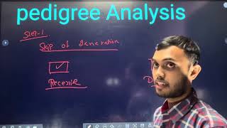 Pedigree Analysis  Class 12 Biology  NEET2024 [upl. by Normac]