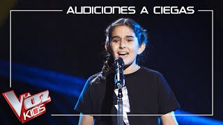 Salomé Iranzo canta Qué bonita la vida  Audiciones a ciegas  La Voz Kids Antena 3 2022 [upl. by Naerol]