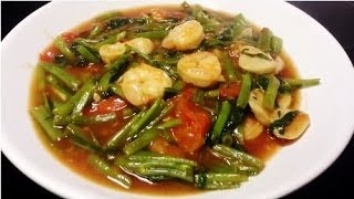 How to Make Sauteed Kale Cara Membuat Tumis Kangkung  Cah Kangkung [upl. by Andrus]