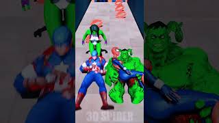 Kiss Run Captain Man vs Hulk In Barry Prison spiderman gta 184 [upl. by Lehcer]