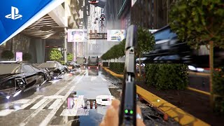 New CyberNoir FPS amp Third Person RPG Gameplay with Next Gen Graphics  Neo Berlin 2087 PS5 [upl. by Lunn59]