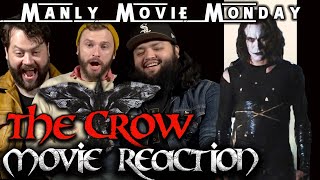 This movie is a VIBE  The Crow 1994 1st Time Reaction  Manly Movie Mondays [upl. by Welby]