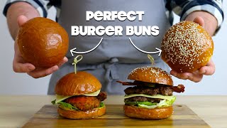 How To Burger Bun  Ultimate Burger Buns Recipe [upl. by Ssegrub]