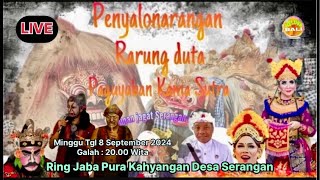 🔴 live Calonarang “Rarung Duta” Pura Kahyangan Desa Desa Adat Serangan Denpasar [upl. by Aletha]