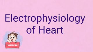 Electrophysiology of Heart [upl. by Robi]