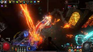 Path Of Exile Harbinger Farm Lightning Strike Deadeye [upl. by Ahsiloc358]