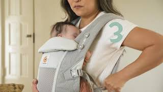 Ergobaby Adapt SoftFlex™ Mesh and SoftTouch™ Cotton Carrier  Easy As 1 2 3 [upl. by Oneida]