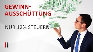 Die richtige Strategie für Gewinnausschüttungen beim GmbHGesellschafter  Christoph Juhn [upl. by Micaela375]