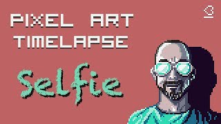 Pixel Art Timelapse  Selfie [upl. by Robbie]