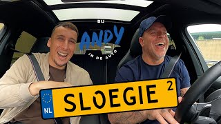 Sloegie part 2  Bij Andy in de auto [upl. by Aiuqet]