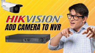 Hikvision NVR Initial Setup  How to Add Cameras [upl. by Yllor]