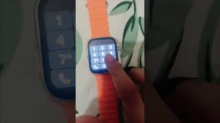 T800 ultra smart watch open YouTube [upl. by Anaujik825]