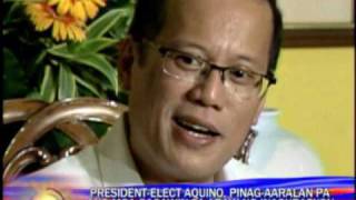 Noynoy fussing over June 30 car ride with Arroyo [upl. by Ofilia928]