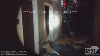 08252017 Rockport Texas Hurricane Harvey Eyewall Destroys Storm Chasers Hotel stock [upl. by Notserk]