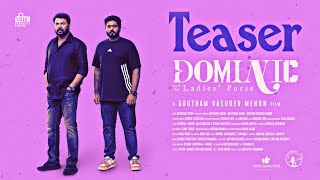 Dominic And The Ladies Purse  Concept Teaser  Mammootty  Goutham Vasudev Menon  Fanmade Teaser [upl. by Larrabee]