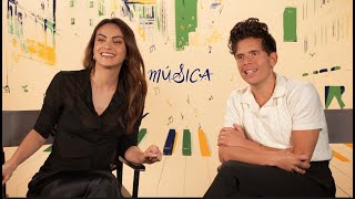 Camila Mendes amp Rudy Mancuso On the BrazilianAmerican Culture Experience on MUSICA [upl. by Alegnatal791]