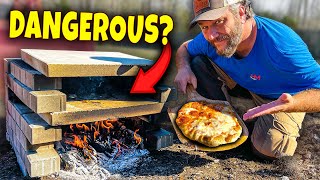 DIY Outdoor Pizza Oven In 5 Minutes [upl. by Trista311]