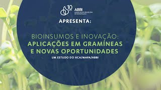 Webinar Bioinsumos e inovação aplicações em gramínea e novas oportunidades [upl. by Aissila]