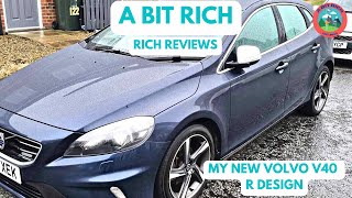 RICH REVIEWS  VOLVO V 40 R DESIGN [upl. by Trudie]