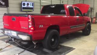 Supercharged 53 Silverado Dyno [upl. by Dahs]