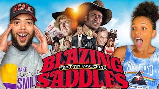 BLAZING SADDLES 1974  FIRST TIME WATCHING  MOVIE REACTION [upl. by Rhody293]