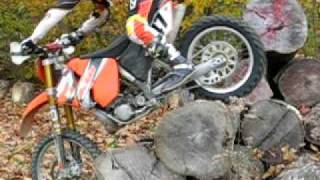 Motorcycle log crossing made easy with the EFM Auto Clutch [upl. by Riada]